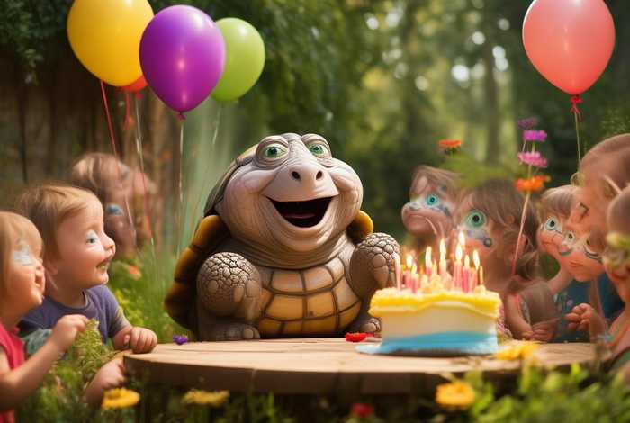 儿童故事乌龟爷爷，幼儿故事乌龟爷爷过生日