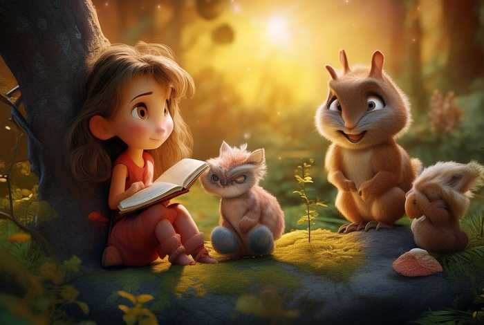 300字儿童故事写作技巧，孩子写作文300字童话故事