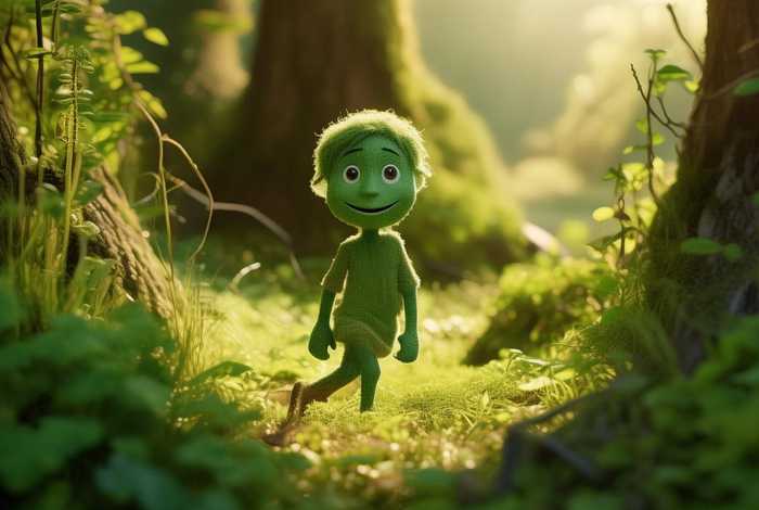 儿童故事小绿人 - 寻找小绿人的故事 儿童故事小绿人 - 寻找小绿人的故事