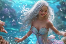 儿童人鱼故事书；幼儿故事人鱼公主