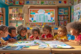 儿童学习彩色故事（彩色幼儿园故事教案）