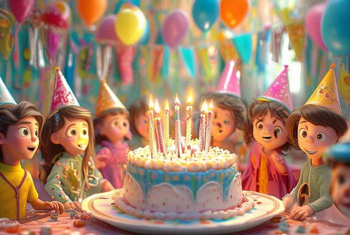 儿童生日会故事 - 幼儿故事生日聚会