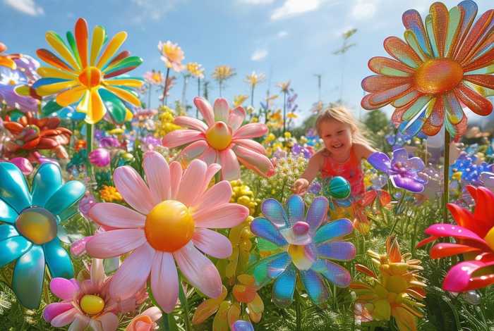 儿童故事彩色的花 - 幼儿故事彩色的花