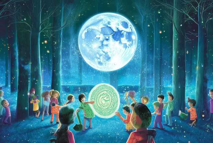 儿童故事月亮的秘密、《月亮的秘密》绘本故事