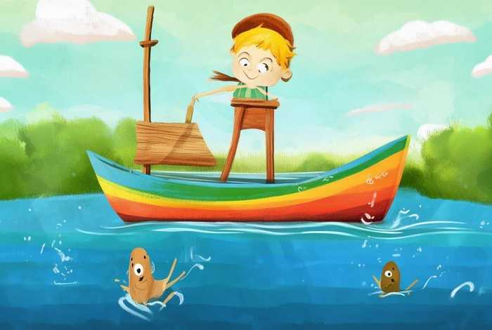 儿童小船故事（小船原理幼儿故事）