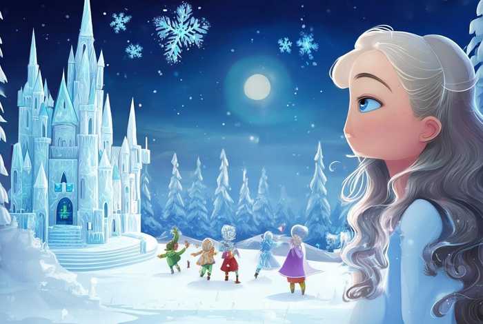 儿童故事《冰雪女王》、少儿故事冰雪女王