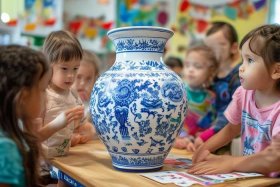 《青花瓷的故事》幼儿、幼儿园大班青花瓷的故事教案