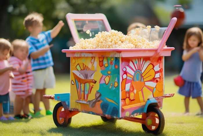 儿童爆米花推车 儿童爆米花推车图片大全