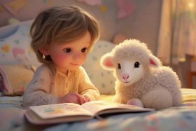 2岁儿童故事睡前小故事小羊 宝宝睡前故事4~6岁小羊