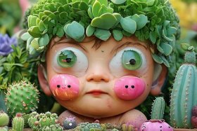 儿童多肉拟人故事 多肉画儿童