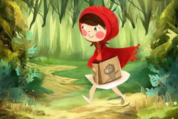 儿童故事小红帽 小红帽故事书