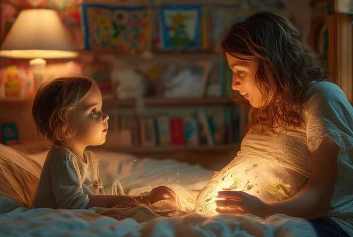 儿童睡前故事妈妈的魔法肚子抖音（绘本故事妈妈的魔法肚子）