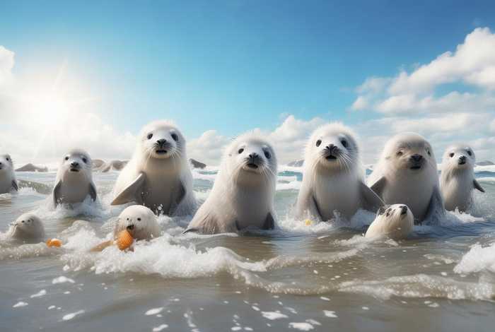 儿童故事十个 儿童故事十个小海豹