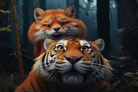 儿童成语故事大全狐假虎威、成语故事大全100篇狐假虎威