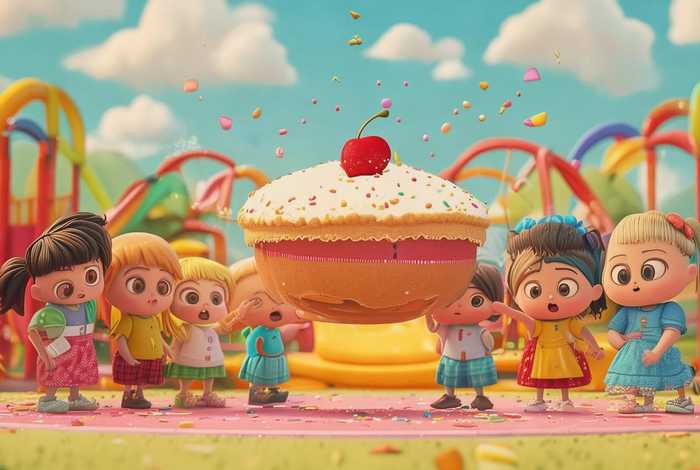 儿童故事会飞的馅饼 会飞的幼儿园故事