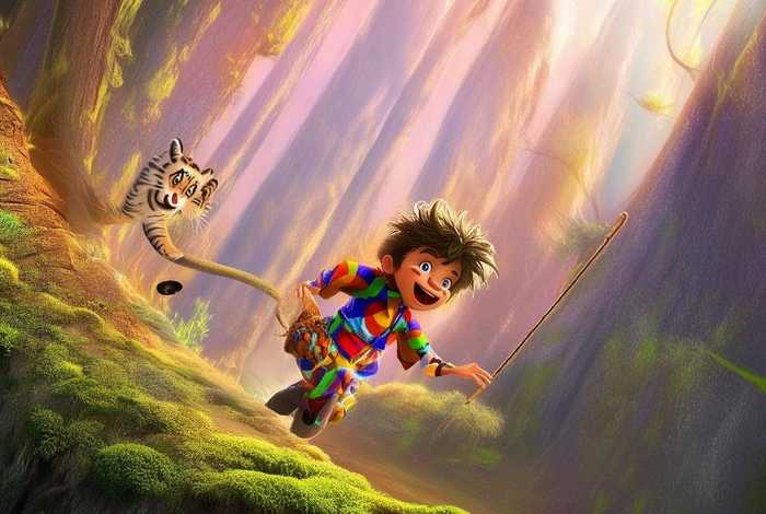 儿童故事上山打老虎 - 上山打老虎故事情节