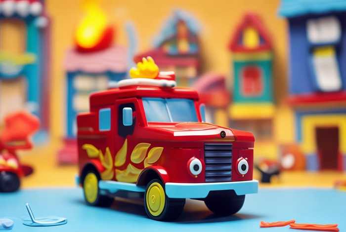 儿童故事玩具车消防车，玩具消防车的故事