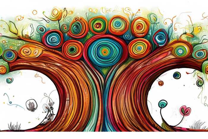 儿童画树干上的年轮 - 儿童画树干上的年轮怎么画 儿童画树干上的年轮 - 儿童画树干上的年轮怎么画