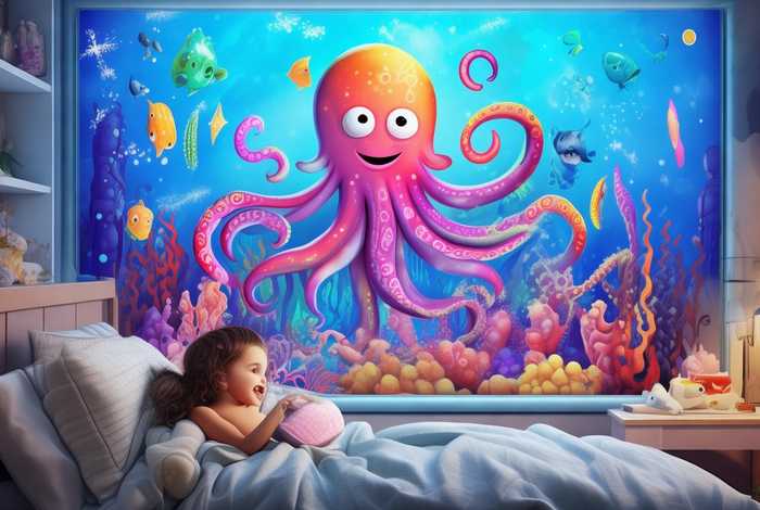 儿童睡前故事章鱼的故事（章鱼的睡前故事文字版）