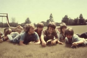 70年代儿童摔跤照片简单 70年代儿童摔跤照片简单图片