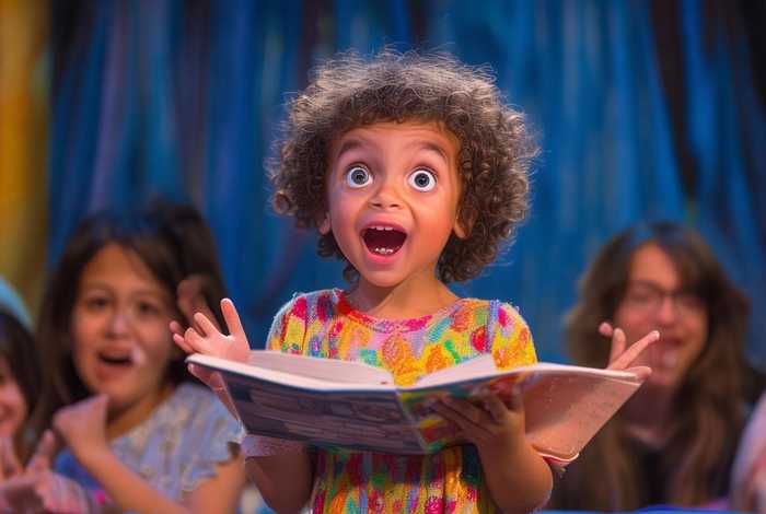 儿童朗读表演；儿童朗读表演2分钟