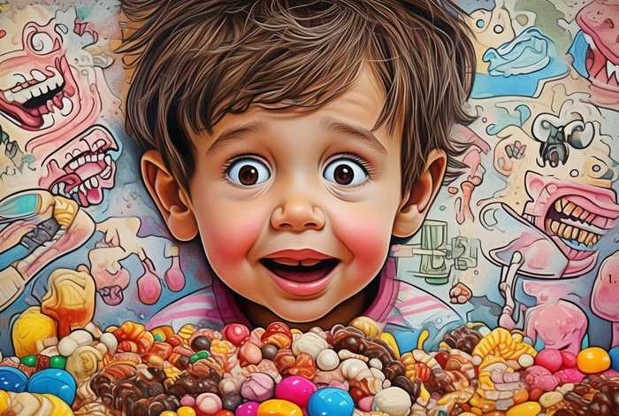 儿童吃糖的危害有哪些、儿童吃糖的危害有哪些图片