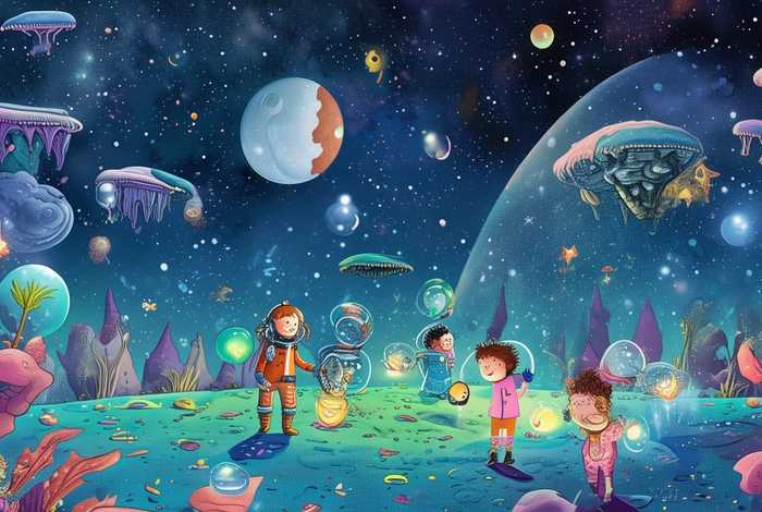 儿童太空故事、关于太空的幼儿故事