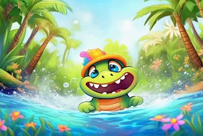 儿童故事《鳄鱼》 幼儿小鳄鱼的故事视频