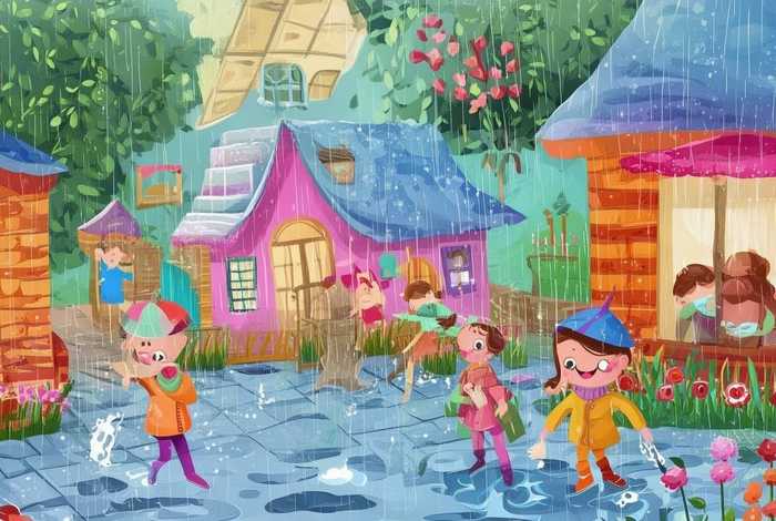 儿童下雨故事绘本推荐 儿童绘本 下雨天内容简介