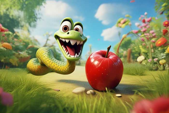 儿童故事大全经典贪吃的小蛇 幼儿故事贪吃的小蛇