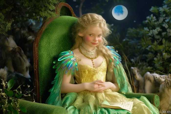 儿童故事孔雀睡前故事 幼儿睡前故事孔雀公主