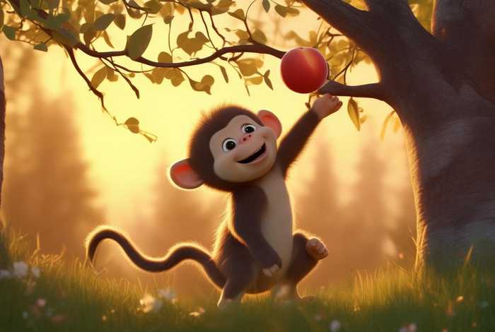 儿童故事小猴摘桃睡前完整故事、睡前故事小猴子摘桃 儿童故事小猴摘桃睡前完整故事、睡前故事小猴子摘桃
