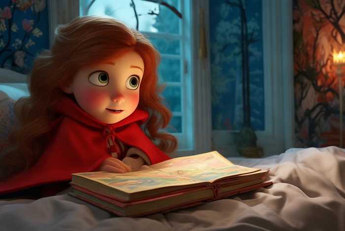 儿童故事小红帽睡前故事，小儿故事睡前故事小红帽