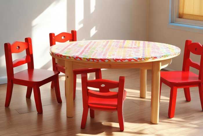 儿童吃饭桌带椅；儿童吃饭桌带椅子好吗