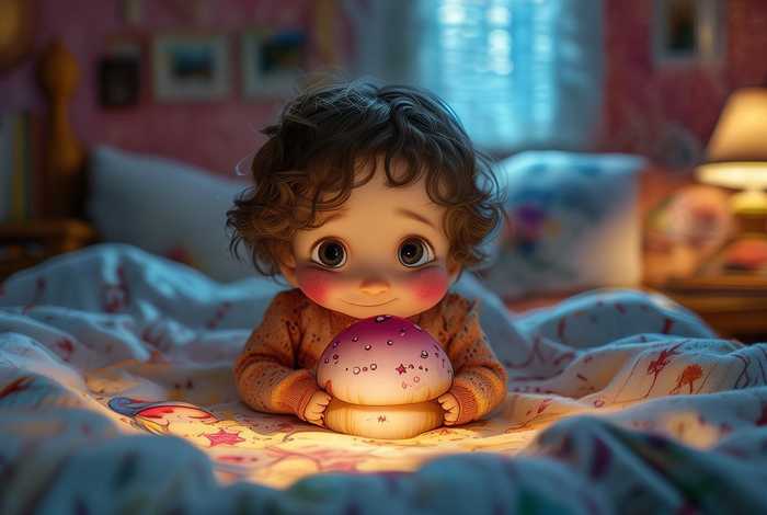 儿童睡前故事3-6岁故事书小蘑菇 蘑菇的睡前故事