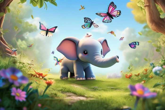 儿童故事一头小象免费视频 - 一头小象故事读后感
