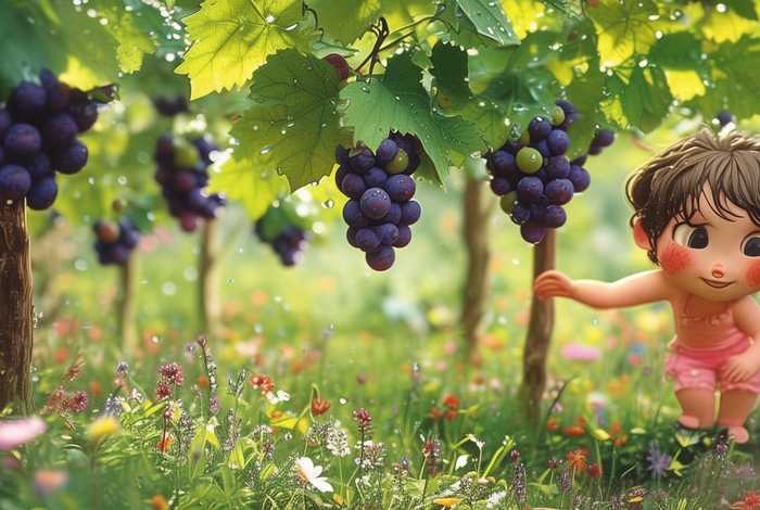 儿童故事葡萄的故事 葡萄的幼儿故事