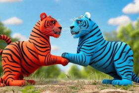 儿歌两只老虎的故事 - 儿歌两只老虎的故事歌词