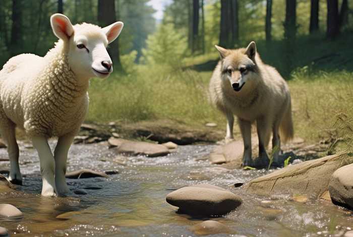 儿童故事大全狼和小羊人教版 故事大全狼和小羊的故事