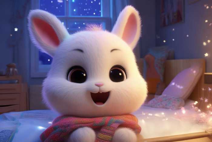 儿童睡前故事会说话的小兔子 会说话的小兔子儿童版