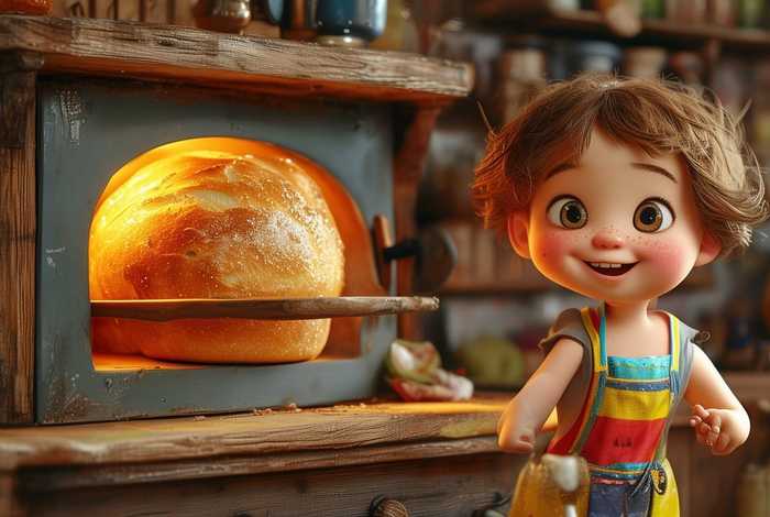 儿童故事烤面包 烤面包的故事 儿童故事烤面包 烤面包的故事