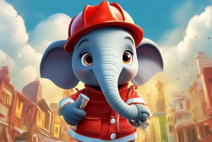 儿童故事小象当消防员的美学特质 小象当消防员的故事视频 儿童故事小象当消防员的美学特质 小象当消防员的故事视频