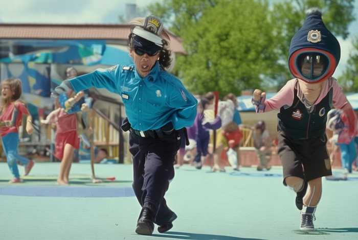 儿童警察抓小偷故事、警察抓小偷的幼儿故事