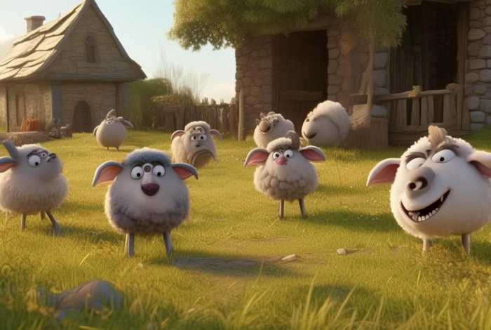 儿童故事七只小羊和狼的故事（七只小羊和狼的故事视频故事发一下）