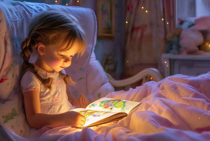 儿童小姑娘故事，小姑娘的睡前故事