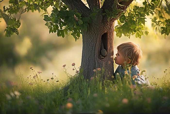 儿童树洞故事、树洞故事是什么意思