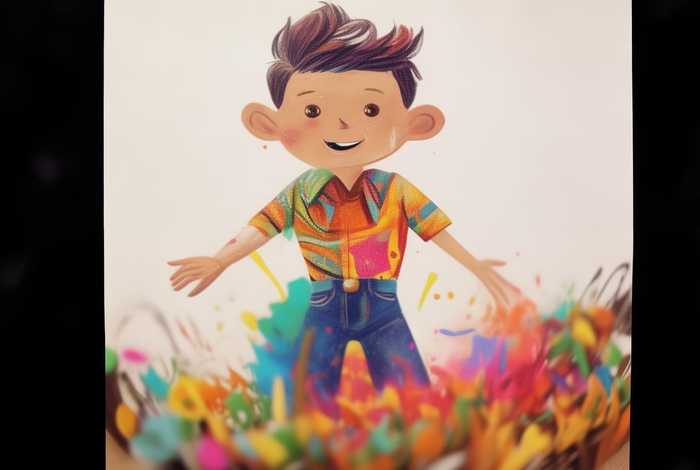 儿童画我的爸爸创意；儿童画我的爸爸创意作品