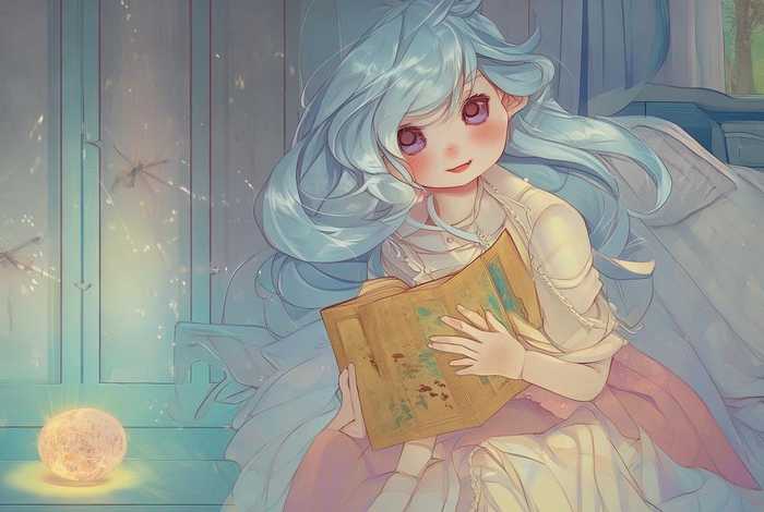 儿童睡前故事小鱼女孩；小鱼女孩儿的睡前故事