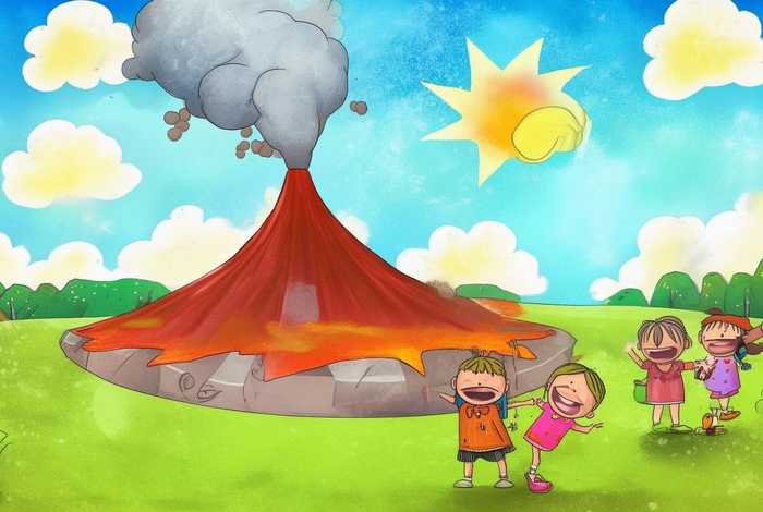 儿童故事火山爆发了 火山爆发故事幼儿园 儿童故事火山爆发了 火山爆发故事幼儿园