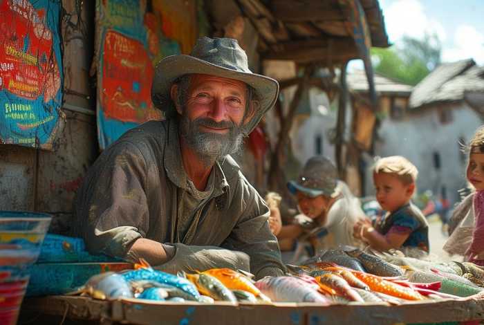 儿童故事卖鱼的人 - 卖鱼的故事阅读答案